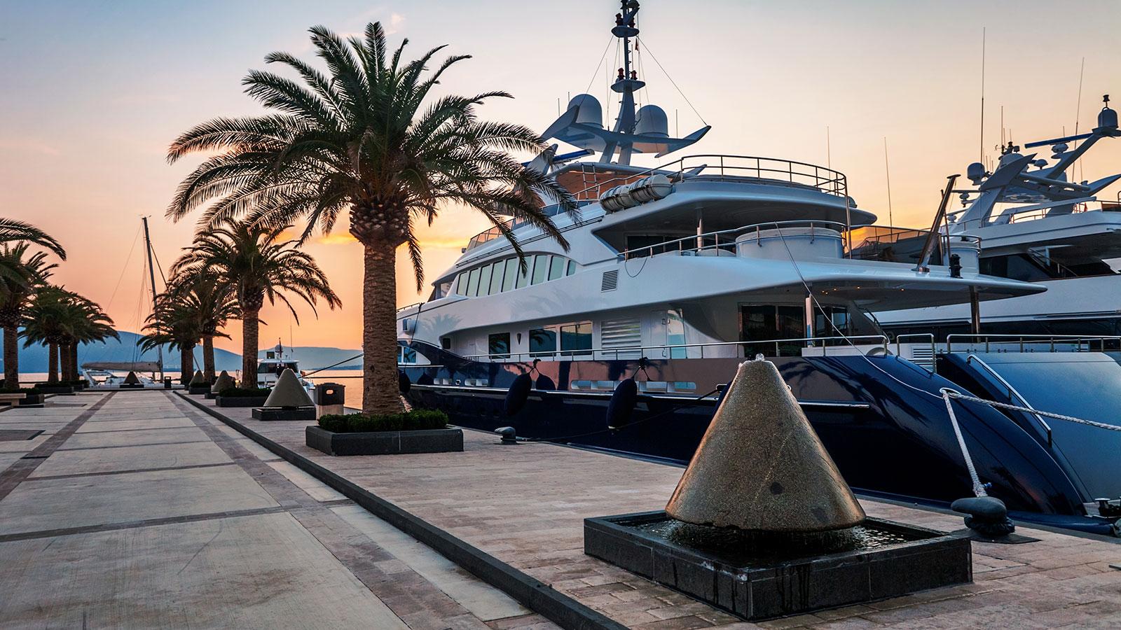 Porto Montenegro Dusk Kushch Dmitry
